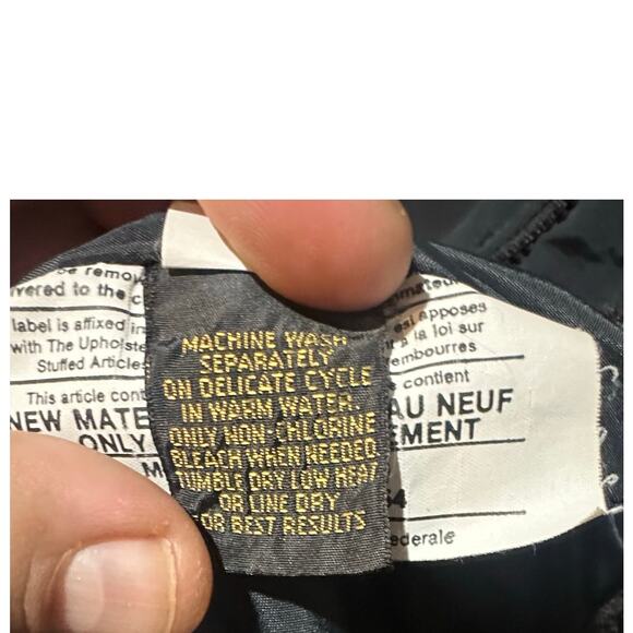 Vintage Eddie Bauer Windfoil Jacket Women’s L Hood Black Fleece Lined USA Zip - Picture 12 of 12